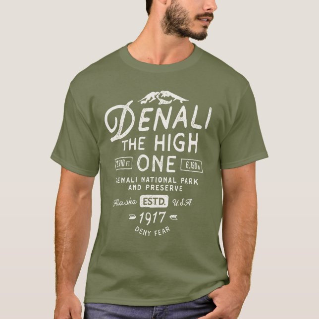 Denali The High One Historic Meaning T-Shirt (Front)