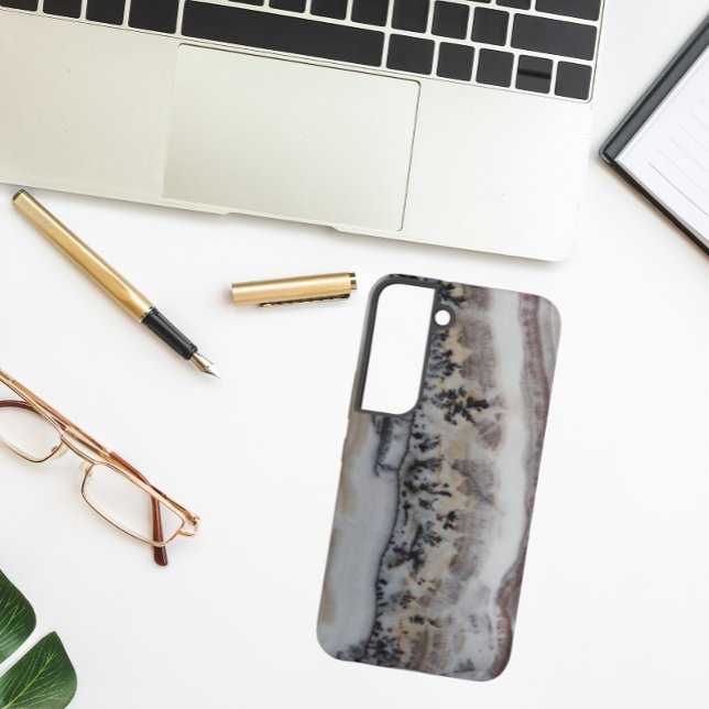 Dendritic Agate Stone Pattern Samsung Galaxy Case (In Situ)