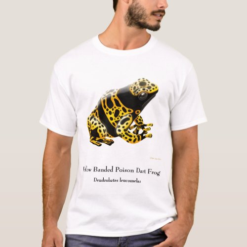 Dendrobates leucomelas Poison Dart Frog T_Shirt