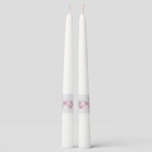 Dendrobium orchid funeral memorial taper candle
