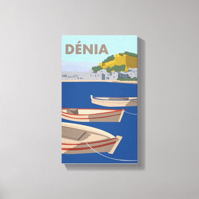 Denia Canvas Print (Front)