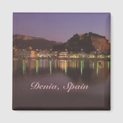 Denia Spain Travel Photo Souvenir Fridge Magnets