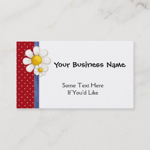 Denim and Daisies All Purpose Business Card