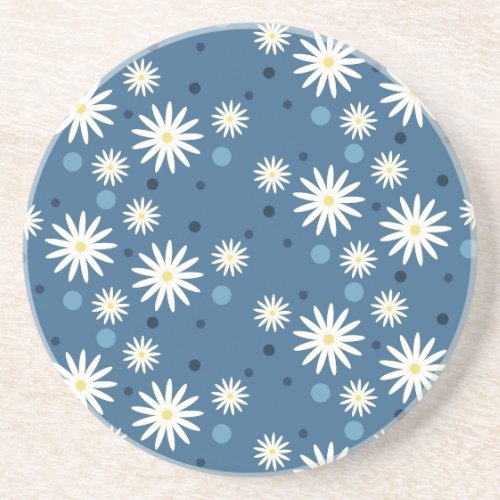 Denim and Daisies Coaster