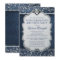 Denim and Diamond Bling Birthday Party Invitations