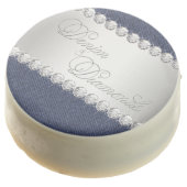 Denim and Diamond Cookies (Angled)