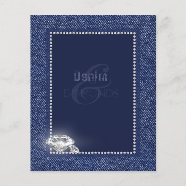 Denim and diamonds  (Front)