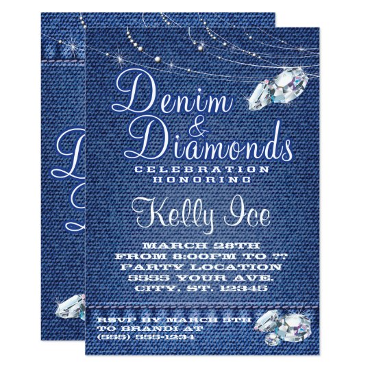 Diamond Themed Invitations 4