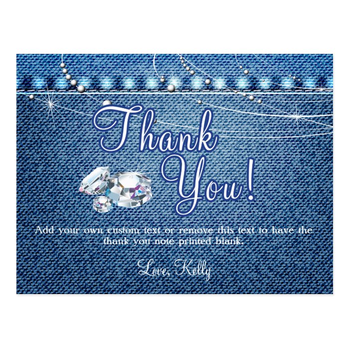 cards of love diamonds 2 and  Diamonds You Cards Zazzle Thank  Denim