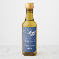 Denim and Diamonds Wine Label