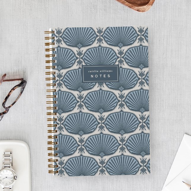Denim Blue | Deco Fans Personalized Notebook (Creator Uploaded)