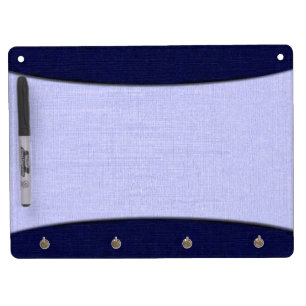 Denim Blue Dry Erase Board w Pen