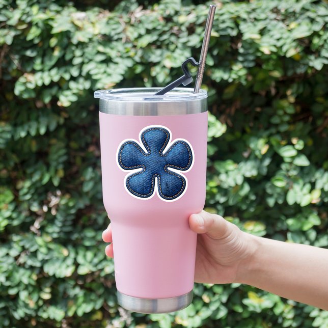 Denim Blue Jean Asterisk Symbol Sticker (Creator Uploaded)