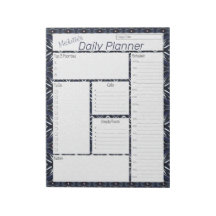 Denim Blue Personalized Daily Planner
