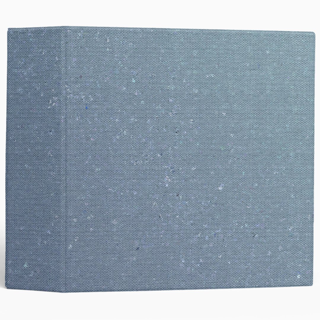 Denim Blue Stone Look Gradient 3ring Binder Zazzle