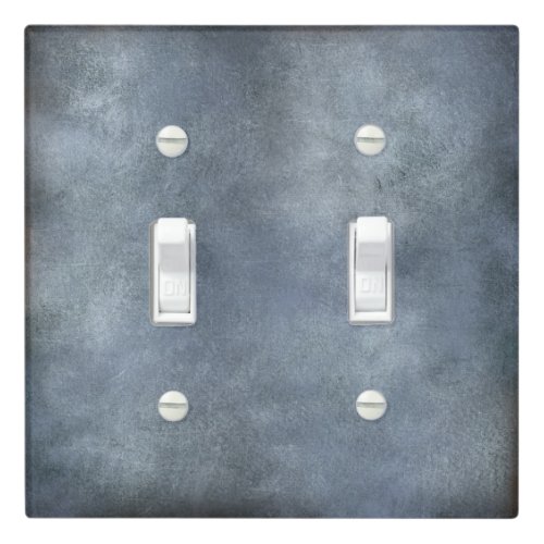 Denim Blue Weathered Look Rustic Finish Light Switch Cover