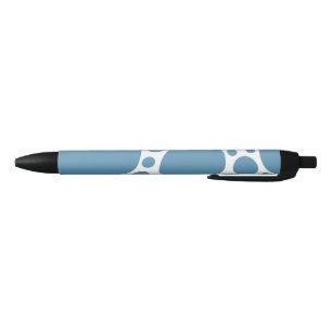 Denim Bule Bubbles Pen