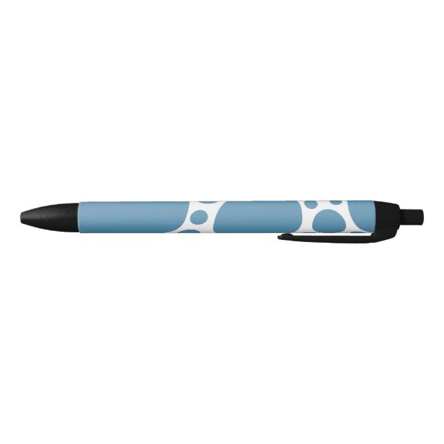 Denim Bule Bubbles Pen (Bottom)