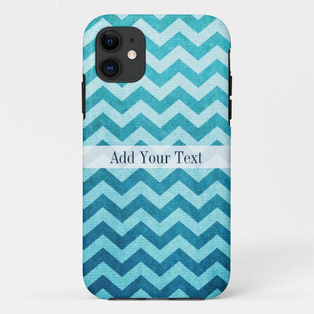 Denim Chevron by Shirley Taylor Case-Mate iPhone Case (Back)