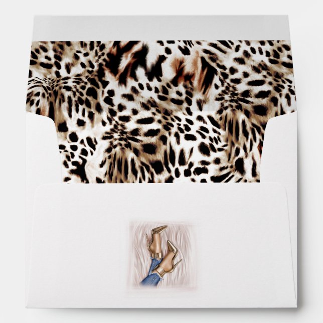 Denim Chic Envelope (Back (Bottom))