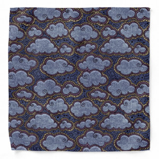 Denim Clouds Bandana