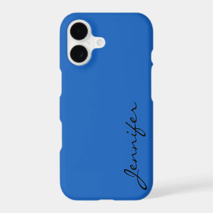 Denim color background iPhone 17 case