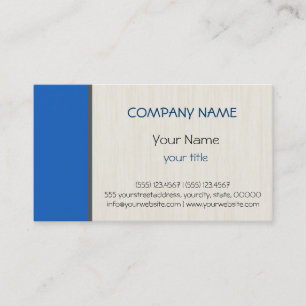 Denim color professional elegant modern business card
