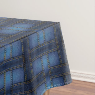 Denim Design Tablecloth