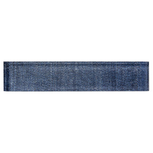 Denim Desk Name Plate