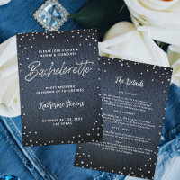 Denim Diamonds Itinerary Classy Bachelorette Party