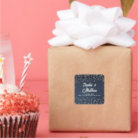 Denim Diamonds Pearls Blue Couple Wedding Shower