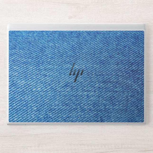 Denim  HP laptop skin (Front)
