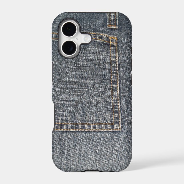 Denim iPhone 5 Custom Case-Mate ID Case (Back)