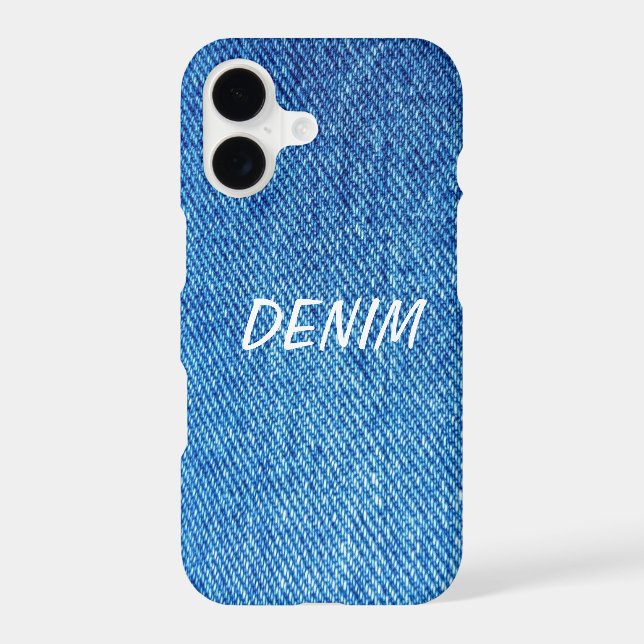 Denim Iphone Case (Back)