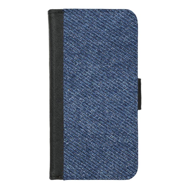 Denim iPhone Wallet Case (Front)