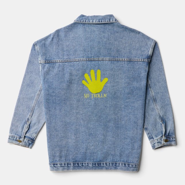 Denim Jacket ART AND DESIGN  (Back)