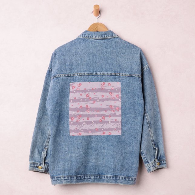Denim Jacket – Butterfly Garden (Hangar)