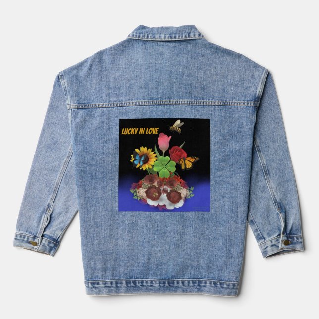 Denim Jacket By James Michael Miller   (Back)