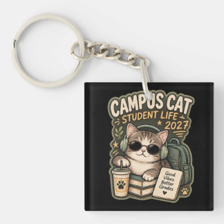 Denim Jacket Keychain