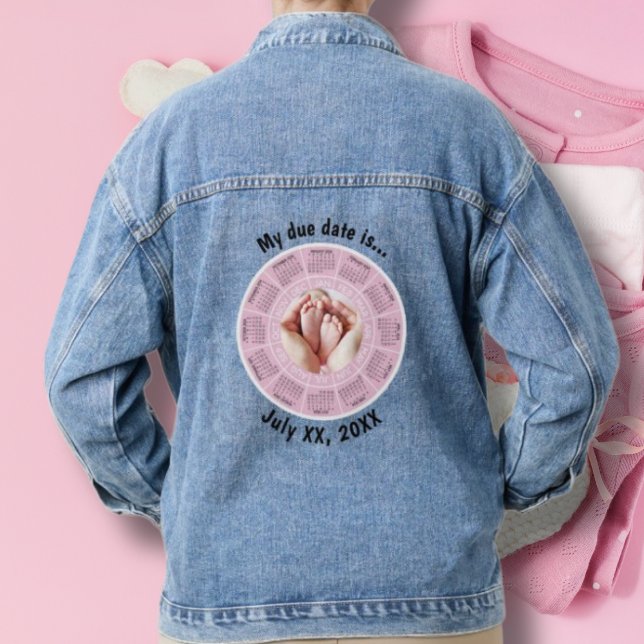 Denim Jean Jacket Pregnancy Due Date (Creator Uploaded)