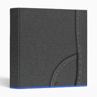 Denim Jeans 3 Ring Binder