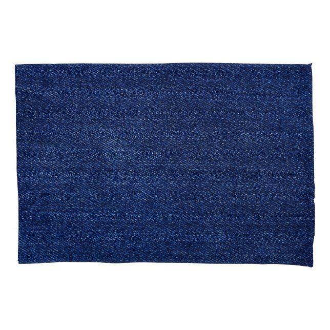 Denim jeans fabric: textured background. pillow case (Front)