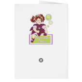 Denim Jeans Pocket blank card (Back)