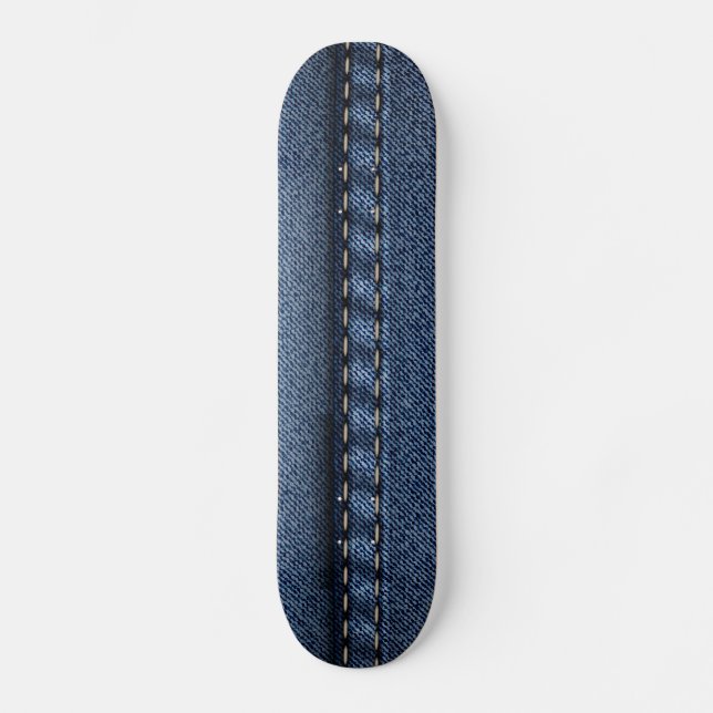 Denim Jeans Skateboard Deck (Front)