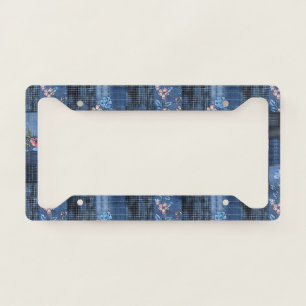 Denim License Plate Frame