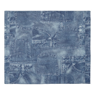 Denim material, duvet cover