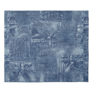 Denim material, duvet cover