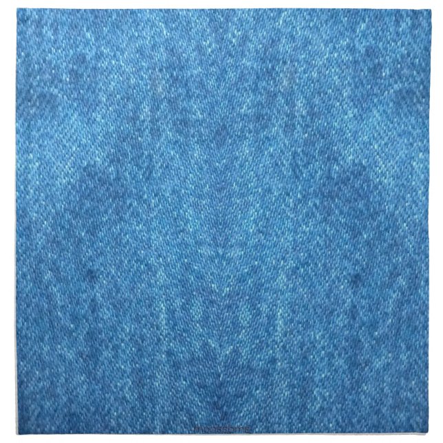 Denim Print Cloth Napkin (Front)