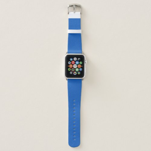 Denim Solid Color Apple Watch Band