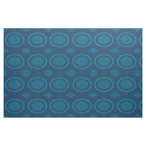 Denim Star Patterned Fabric